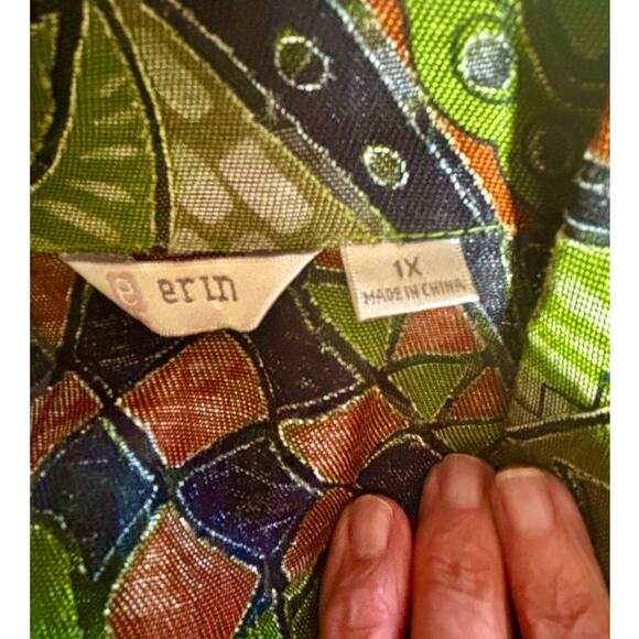 Vintage Y2K Collared Button-Up Layering Overshirt (1 XL) - Picture 5 of 13